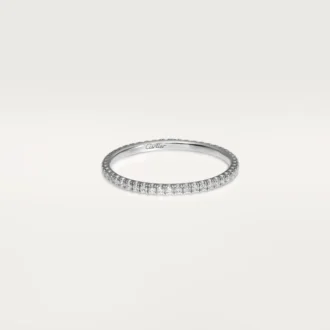 Fede nuziale Etincelle De Cartier – Oro bianco, diamanti – Cartier