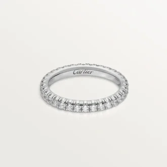 Fede nuziale Etincelle De Cartier – Oro bianco, diamanti – Cartier
