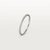 Fede nuziale Etincelle De Cartier – Oro bianco, diamanti – Cartier