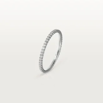Fede nuziale Etincelle De Cartier – Oro bianco, diamanti – Cartier