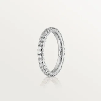 Fede nuziale Etincelle De Cartier – Oro bianco, diamanti – Cartier