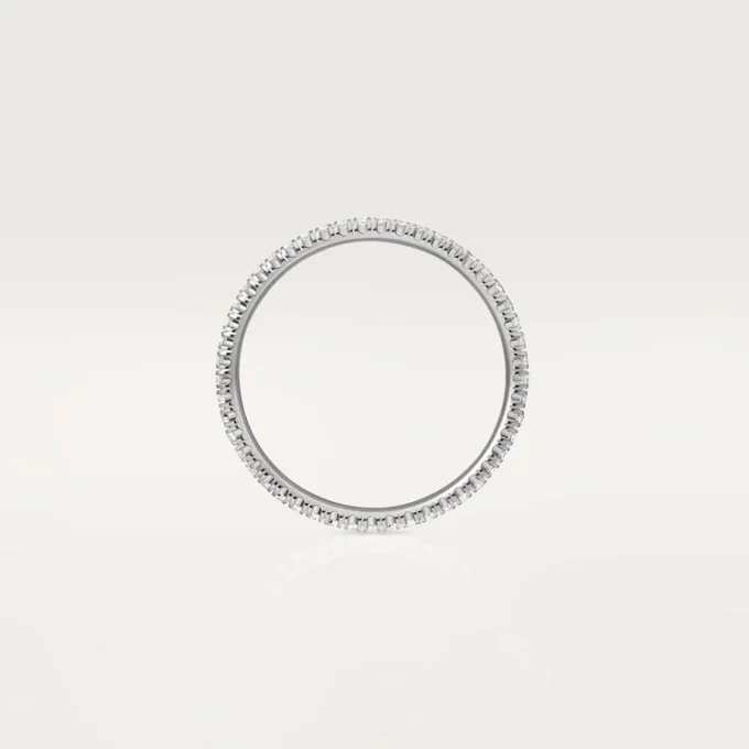 Fede nuziale Etincelle De Cartier – Oro bianco, diamanti – Cartier