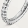 Fede nuziale Etincelle De Cartier – Oro bianco, diamanti – Cartier