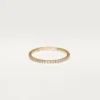Fede nuziale Etincelle De Cartier – Oro giallo, diamanti – Cartier