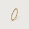 Fede nuziale Etincelle De Cartier – Oro giallo, diamanti – Cartier