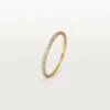 Fede nuziale Etincelle De Cartier – Oro giallo, diamanti – Cartier