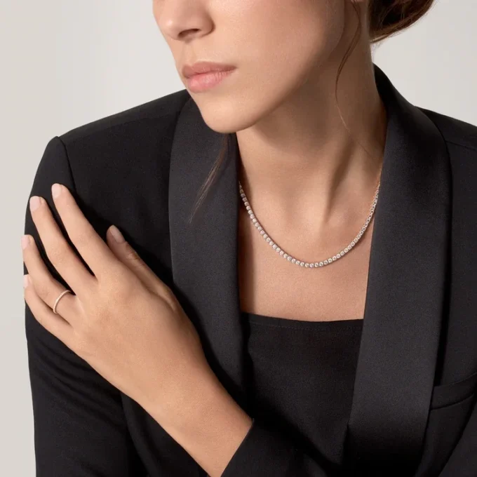 Fede nuziale Etincelle De Cartier – Oro giallo, diamanti – Cartier