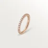 Fede nuziale Etincelle De Cartier – Oro rosa, diamanti – Cartier