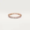 Fede nuziale Etincelle De Cartier – Oro rosa, diamanti – Cartier