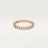 Fede nuziale Etincelle De Cartier – Oro rosa, diamanti – Cartier