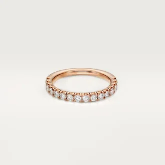 Fede nuziale Etincelle De Cartier – Oro rosa, diamanti – Cartier