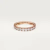 Fede nuziale Etincelle De Cartier – Oro rosa, diamanti – Cartier