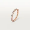 Fede nuziale Etincelle De Cartier – Oro rosa, diamanti – Cartier