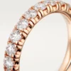 Fede nuziale Etincelle De Cartier – Oro rosa, diamanti – Cartier