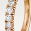 Fede nuziale Etincelle De Cartier – Oro rosa, diamanti – Cartier