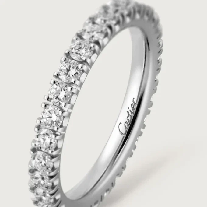 Fede nuziale Etincelle De Cartier – Platino, diamanti – Cartier