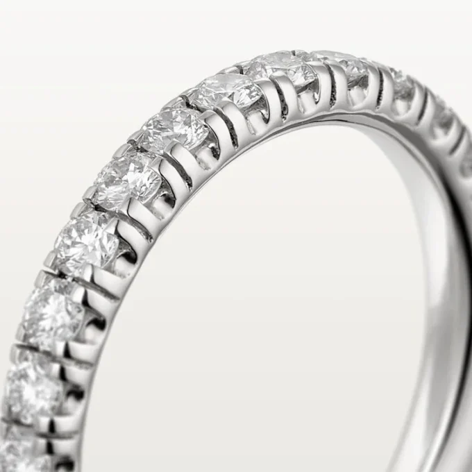 Fede nuziale Etincelle De Cartier – Platino, diamanti – Cartier