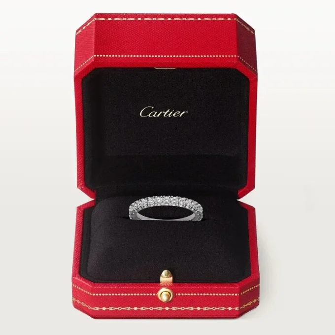 Fede nuziale Etincelle De Cartier – Platino, diamanti – Cartier