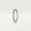 Fede nuziale Etincelle De Cartier – Platino, diamanti – Cartier