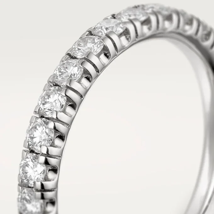 Fede nuziale Etincelle De Cartier – Platino, diamanti – Cartier