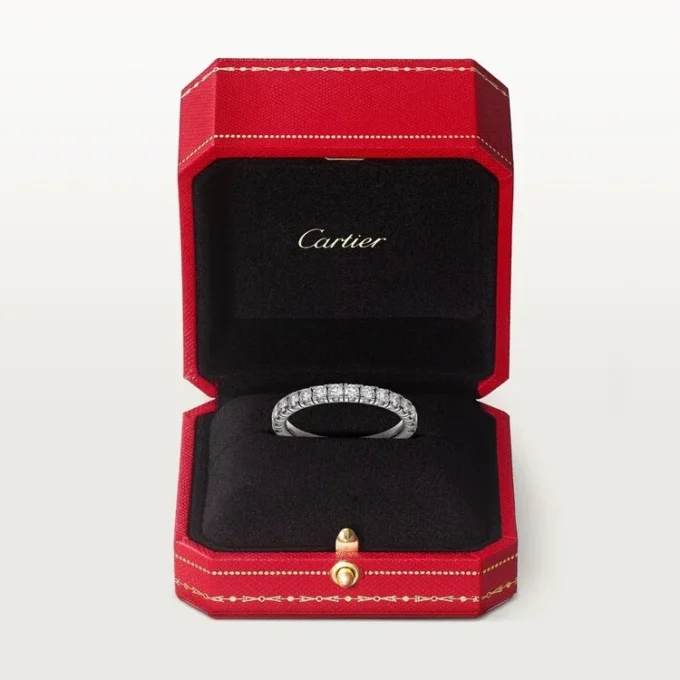 Fede nuziale Etincelle De Cartier – Platino, diamanti – Cartier