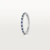Fede nuziale Etincelle De Cartier – Platino, zaffiri, diamanti – Cartier