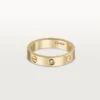 Fede nuziale Love, 1 diamante – Oro giallo, Diamante – Cartier