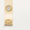 Fede nuziale Love, 1 diamante – Oro giallo, Diamante – Cartier