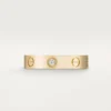 Fede nuziale Love, 1 diamante – Oro giallo, Diamante – Cartier