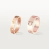 Fede nuziale Love, 1 diamante – Oro rosa, Diamante – Cartier