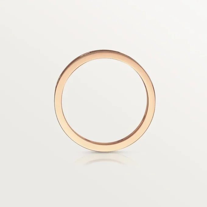 Fede nuziale Love, 8 diamanti – Oro rosa, Diamanti – Cartier
