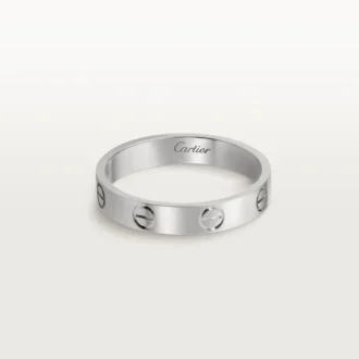 Fede nuziale Love – Oro bianco – Cartier