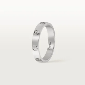 Fede nuziale Love – Oro bianco – Cartier