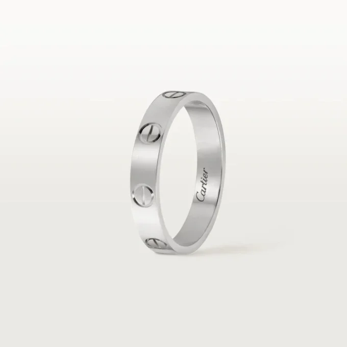 Fede nuziale Love – Oro bianco – Cartier