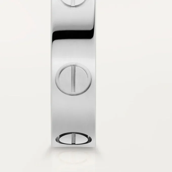Fede nuziale Love – Oro bianco – Cartier