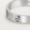 Fede nuziale Love – Oro bianco – Cartier