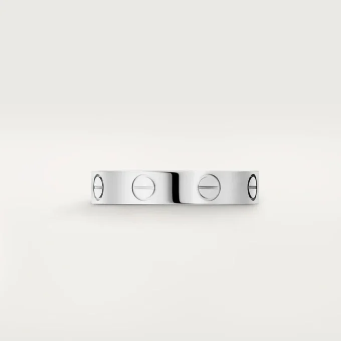 Fede nuziale Love – Oro bianco – Cartier