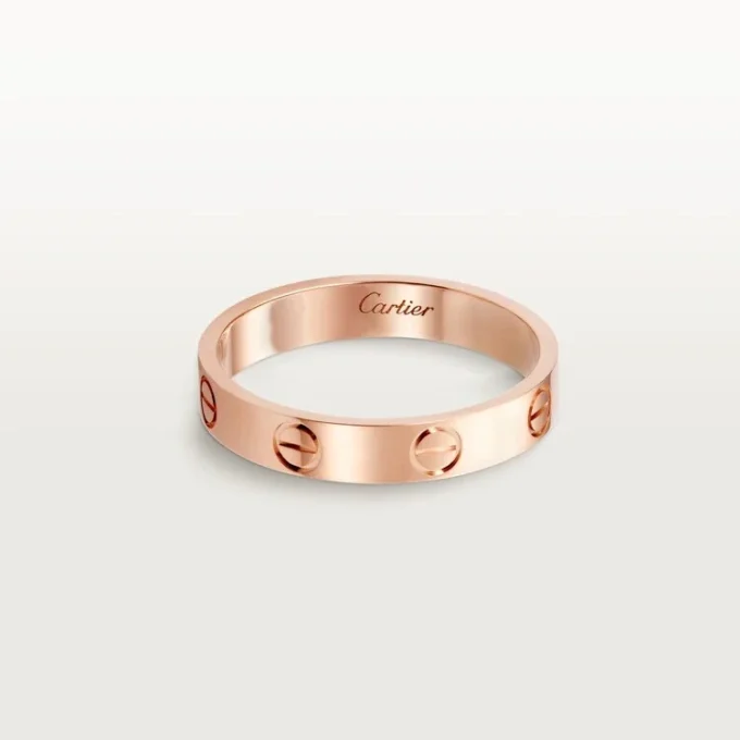Fede nuziale Love – Oro rosa – Cartier