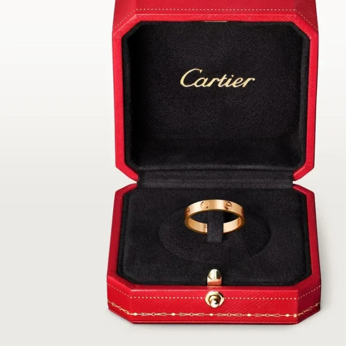 Fede nuziale Love – Oro rosa – Cartier