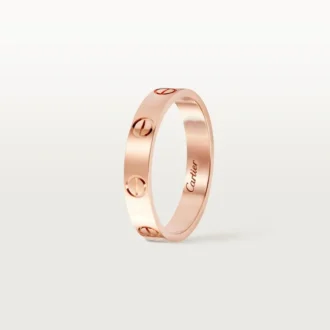 Fede nuziale Love – Oro rosa – Cartier