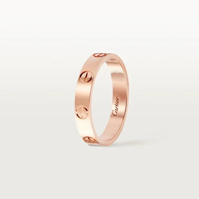 Fede nuziale Love – Oro rosa – Cartier