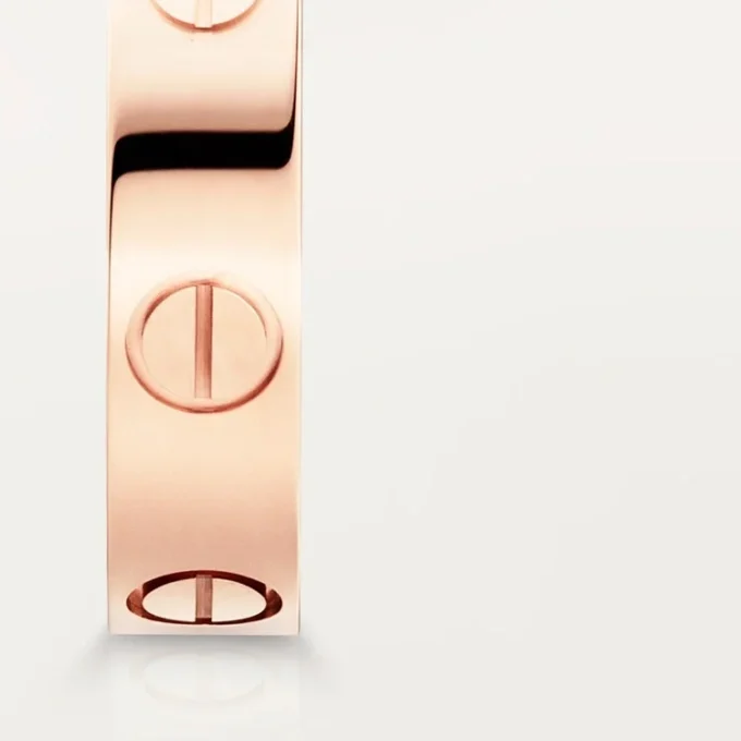 Fede nuziale Love – Oro rosa – Cartier
