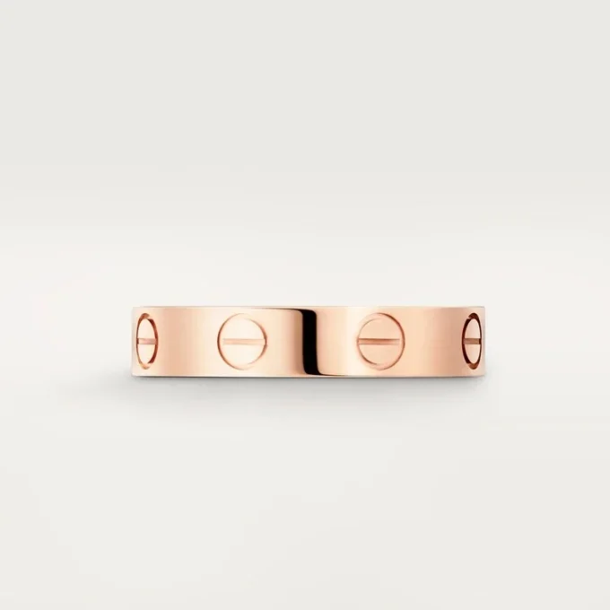 Fede nuziale Love – Oro rosa – Cartier
