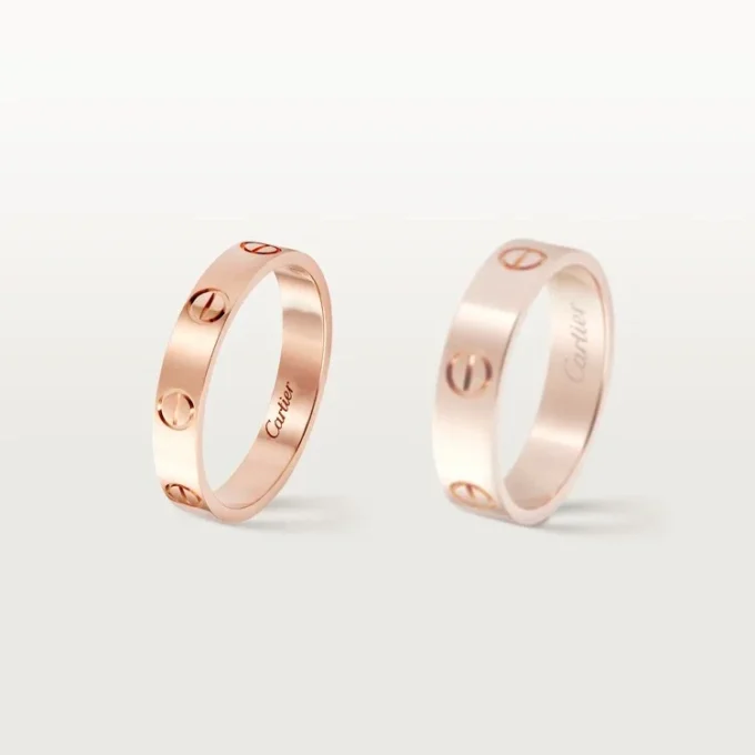 Fede nuziale Love – Oro rosa – Cartier