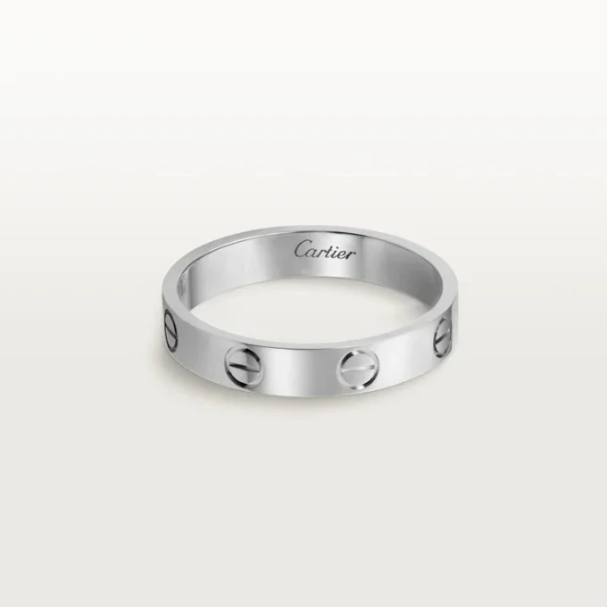 Fede nuziale Love – Platino – Cartier