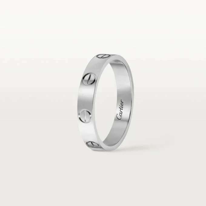 Fede nuziale Love – Platino – Cartier