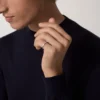 Fede nuziale Maillon Panthere – Oro bianco, diamanti – Cartier