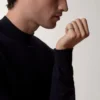 Fede nuziale Maillon Panthere – Oro bianco, diamanti – Cartier