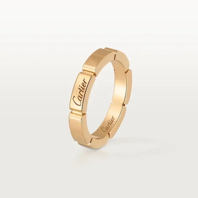 Fede nuziale Maillon Panthere – Oro giallo – Cartier