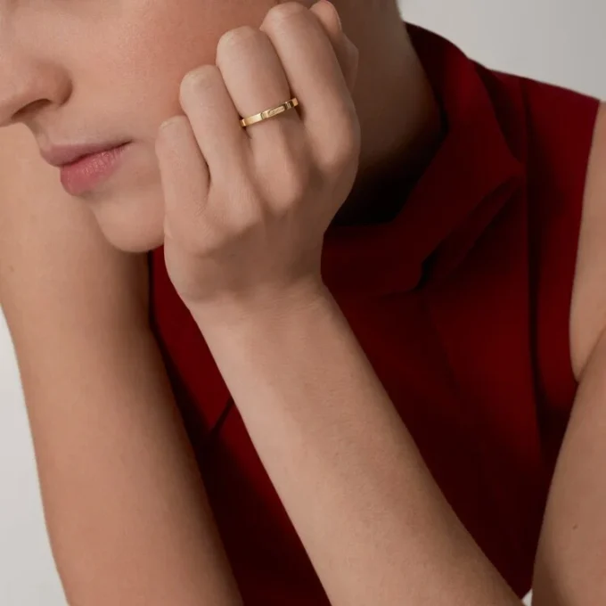 Fede nuziale Maillon Panthere – Oro giallo – Cartier